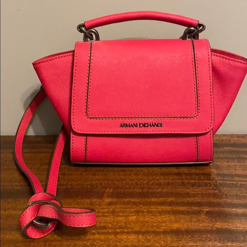 Pop of color small handbag